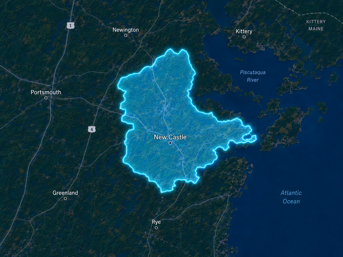 Ductless Brothers mini-split and condenser cleaning service area near New Castle, New Hampshire